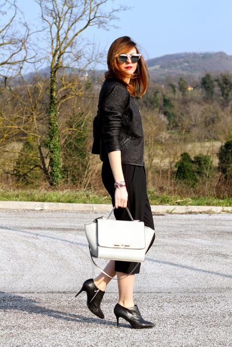 Outfit: Culotte pants e t-shirt Veni Vici