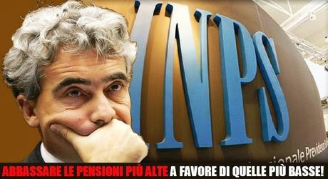 Inps, proposta indecente: abbassare le pensioni più alte a favore di quelle più basse!