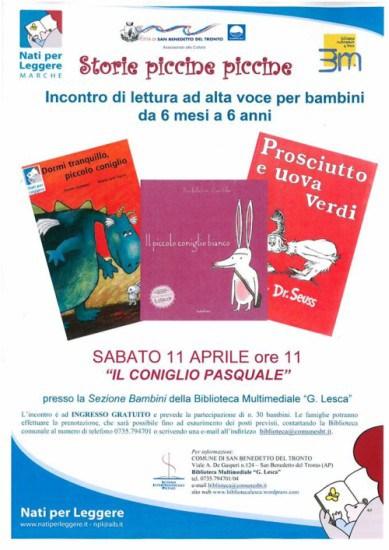 sTORIE PICCINE PICCINE_ILCONIGLIO PASQUALE