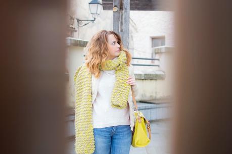 Beige style and curly hair