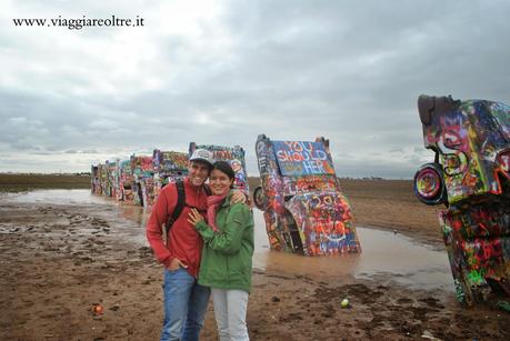 Route66 e Texas: il Cadillac Ranch