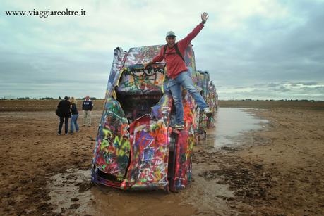 Route66 e Texas: il Cadillac Ranch