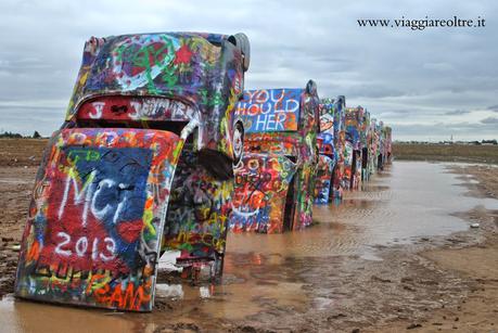 Route66 e Texas: il Cadillac Ranch