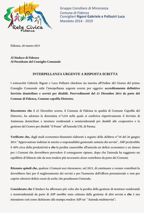 Assistenza domiciliare e servizi per disabili: cambiano regole e operatori