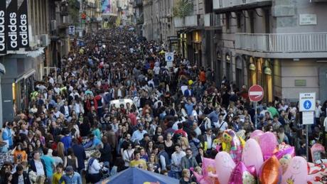 'O struscio a Via Toledo