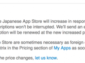 Apple aumenterà prezzi delle applicazioni Giappone
