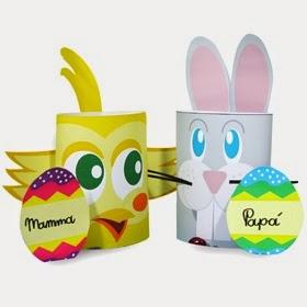 Omaggi - Piccolini Time Barilla regala gli stampabili per decorare la Pasqua con i bambini