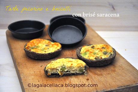 Torta salata con bacelli e pecorino di Gaia - Gluten Free Travel & Living