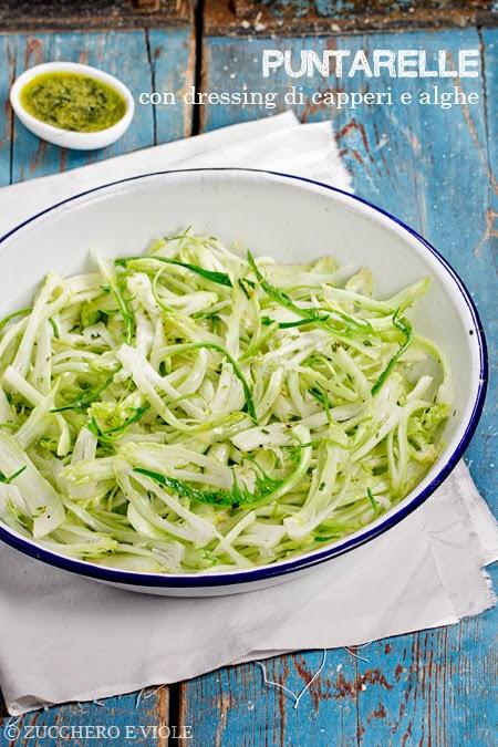 Insalata di puntarelle vegan