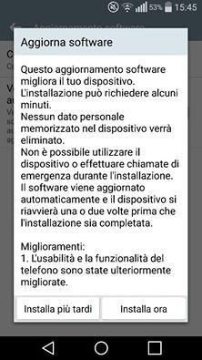 LG G Flex 2 aggiornamento 2