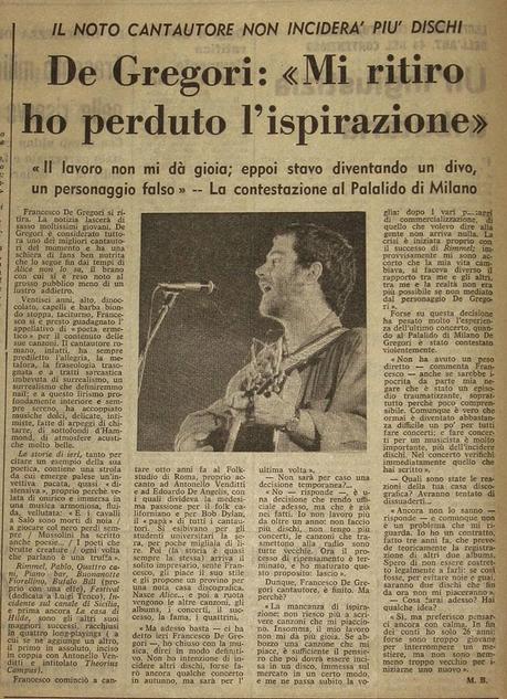 2 Aprile 1976: processo a De Gregori, di Wazza