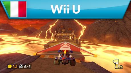 Mario Kart 8 - Video sulla classe 200cc in Vulcano Brontolone