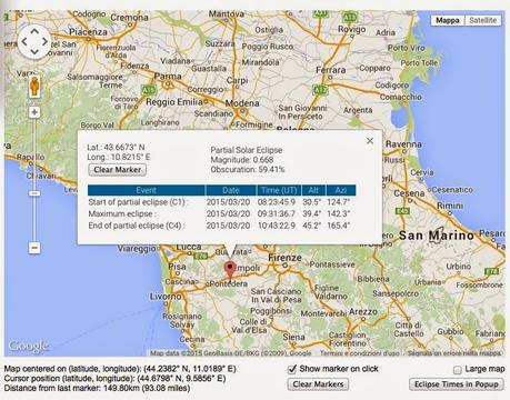 l'eclissi di primavera vista da Pierino