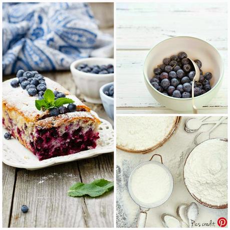 Torta di yogurt e mirtilli / Blueberries & yogurt cake