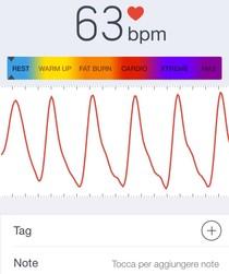 Misurare il battito cardiaco con una applicazione gratuita.