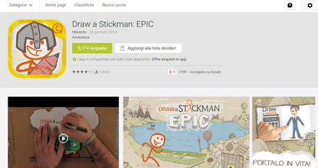Draw a Stickman  EPIC   App Android su Google Play