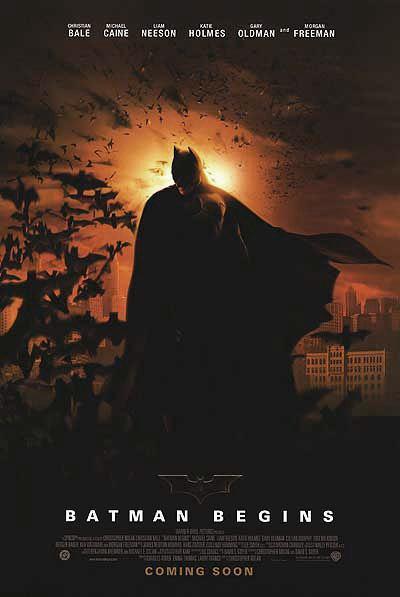 Poster & Trailer: Batman Begins