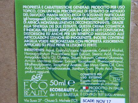 Ecobeauty snc - Compagnia delle Erbe - Crema corpo l'Artiglio, Crema viso Rosa Mosqueta, Sapone al baobab, Lumakina