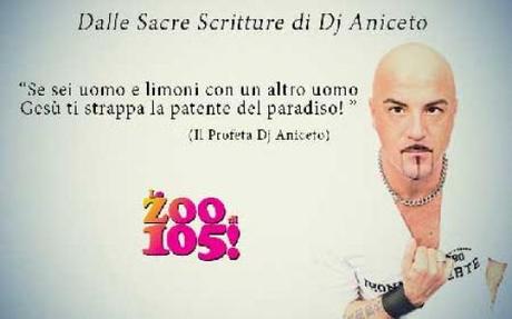 ANICETO SUL MIRINO DELLO  ZOO DI 105