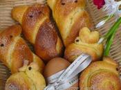 Buona Pasqua dolci animaletti brioche