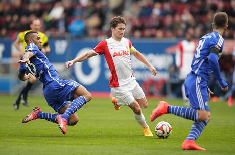 Augsburg-Schalke 0-0 video gol highlights