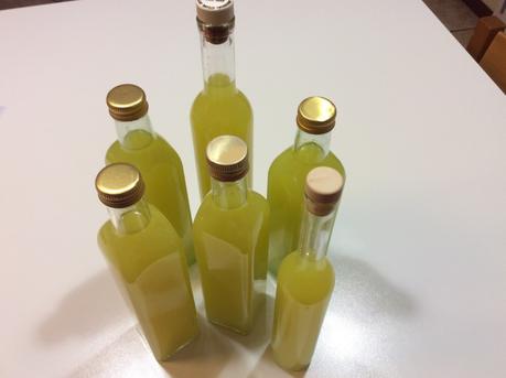 LIMONCELLO CON LIMONI DEL LAGO DI GARDA(GARGNANO)