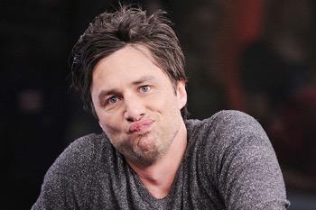 6 aprile: Zach Braff