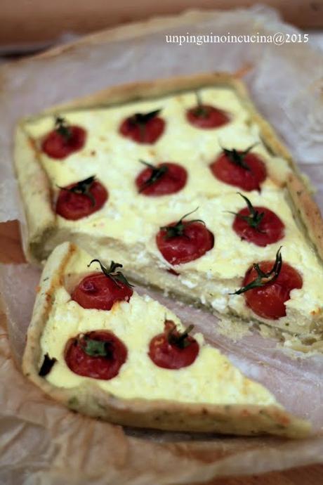 quiche-basilico-pomodorini-feta-yogurt