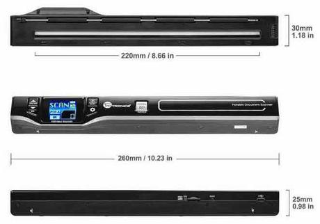 Lo scanner manuale TT-DS011, facile da portare dietro per scansioni di alta qualità