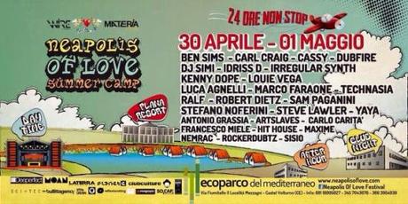 30/4 - 1/5 Neapolis of Love Summer Camp @ Ecoparco Del Mediterraneo Castelvolturno (CE)