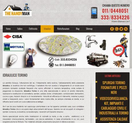 Handyman fabbro, elettricista ed idraulico a Torino