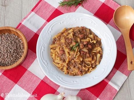 Pasta e lenticchie