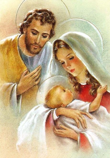 Immagini Sacra Famiglia Natale.Schema Per Il Punto Croce Sacra Famiglia 6 Paperblog