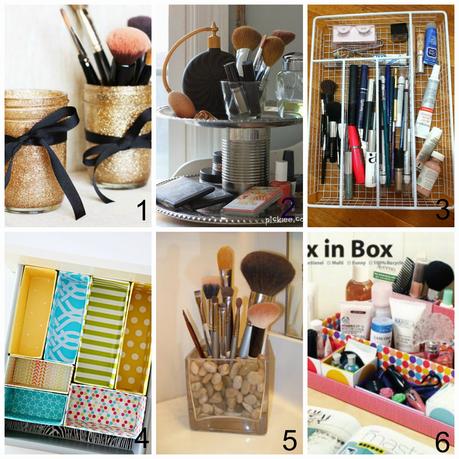 Come tenere in ordine i cosmetici - Idee fai da te