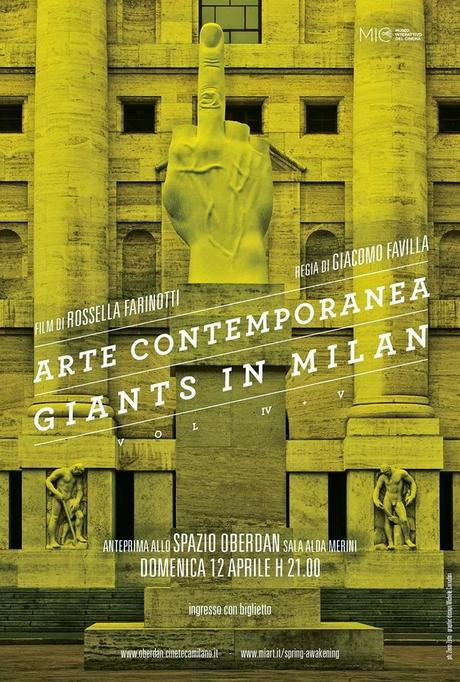 Arte contemporanea. Giants in Milan anteprima all'Oberdan