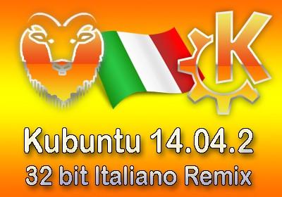 Kubuntu 14.04.2 Remix in italiano i386 - 32bit