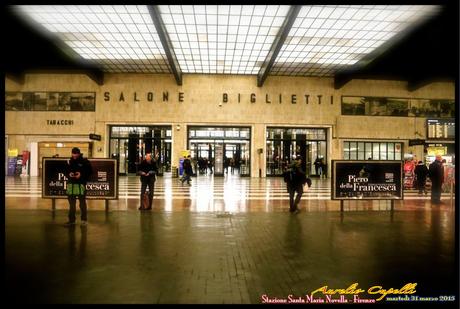 la stazione Santa Maria Novella di Firenze