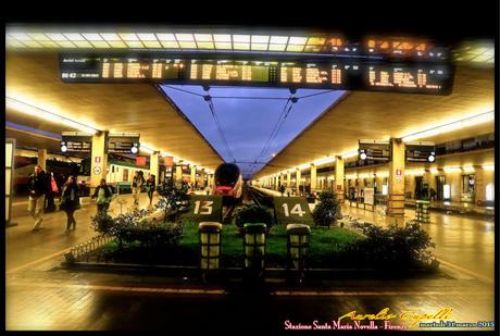 la stazione Santa Maria Novella di Firenze