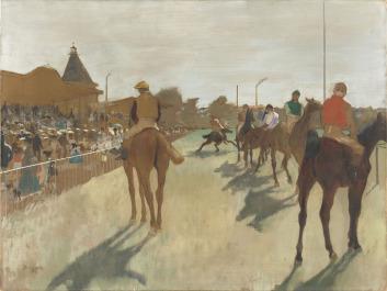 Horses before the Stands, 1866-8