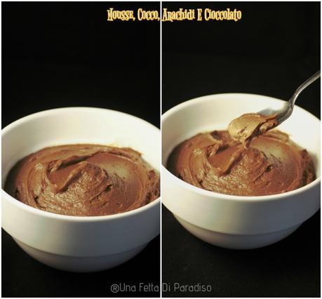 Mousse Cocco, Arachidi E Cioccolato