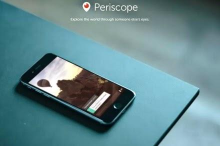 Periscope explore the world with someone else's eyes