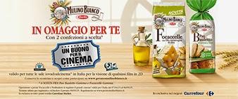 Mulino Bianco regala biglietti per il cinema