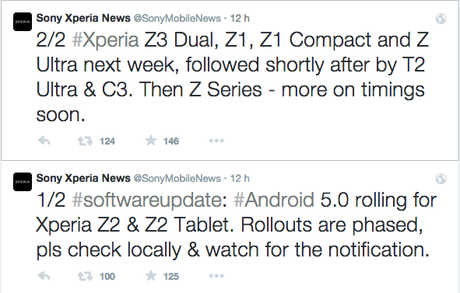 Xperia Lollipop Twitter
