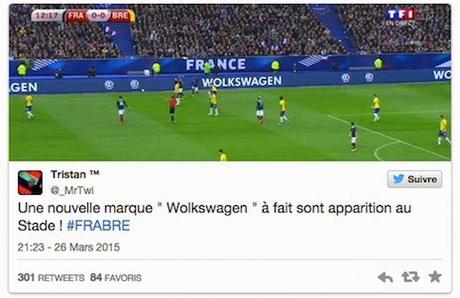 Epic Fail = win :-) Wolkswagen e la nazionale francese