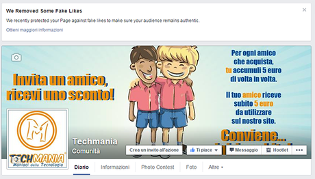 facebook elimina i contatti falsi