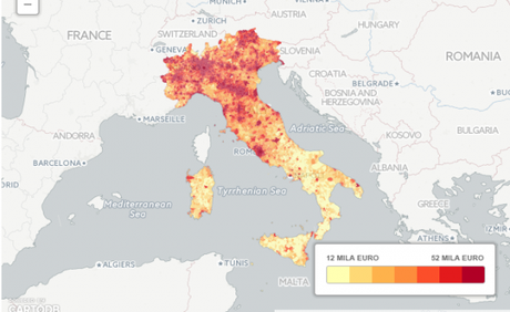 Mappa del reddito (2014)