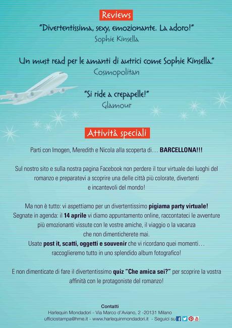 SIETE PRONTE A PARTIRE CON IMOGEN, NICOLA E MEREDITH? - Dal 14 aprile Tre amiche e tanti guai vi aspetta in libreria!