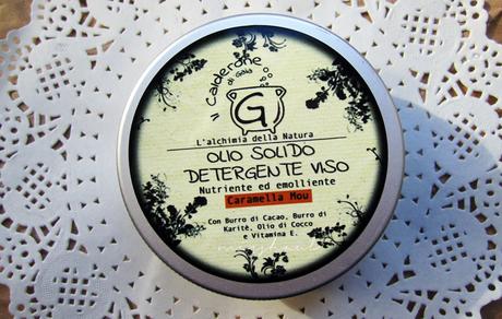 [Recensione] Il Calderone di Gaia - Olio Solido Detergente Viso Caramella Mou