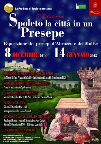 Presepi in mostra a Cascia e a Spoleto dall'8 dicembre a gennaio 2015