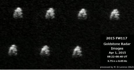 Vedere gli asteroidi con le onde radio